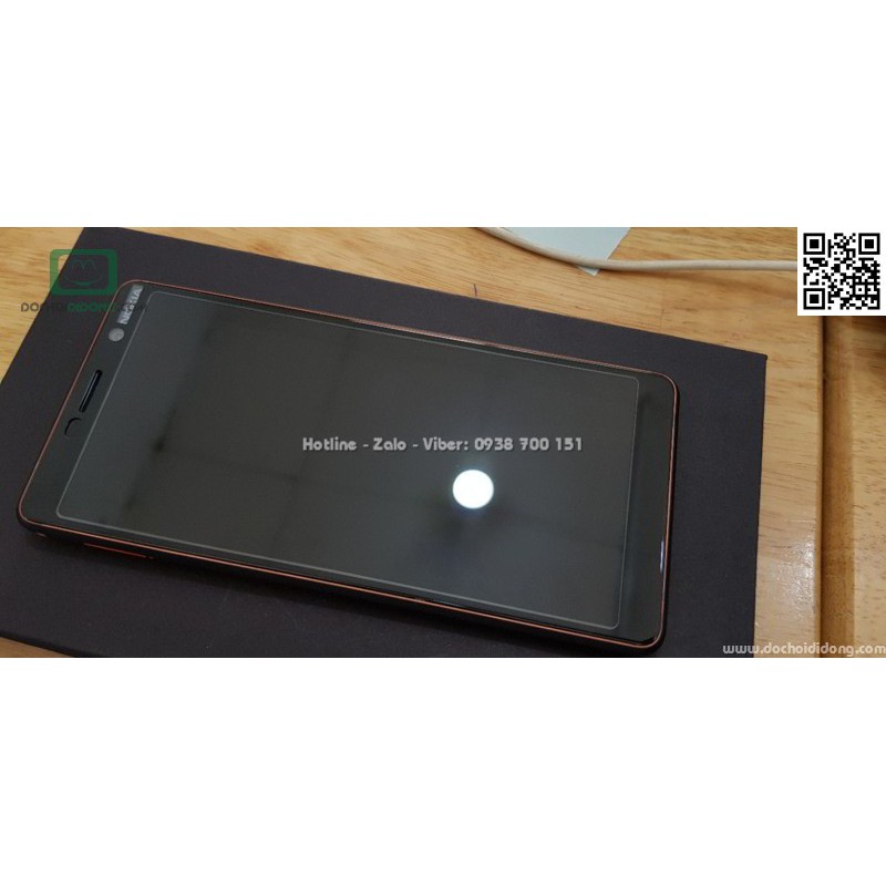 Miếng dán cường lực full màn hình Nokia 7 Plus Zacase full keo