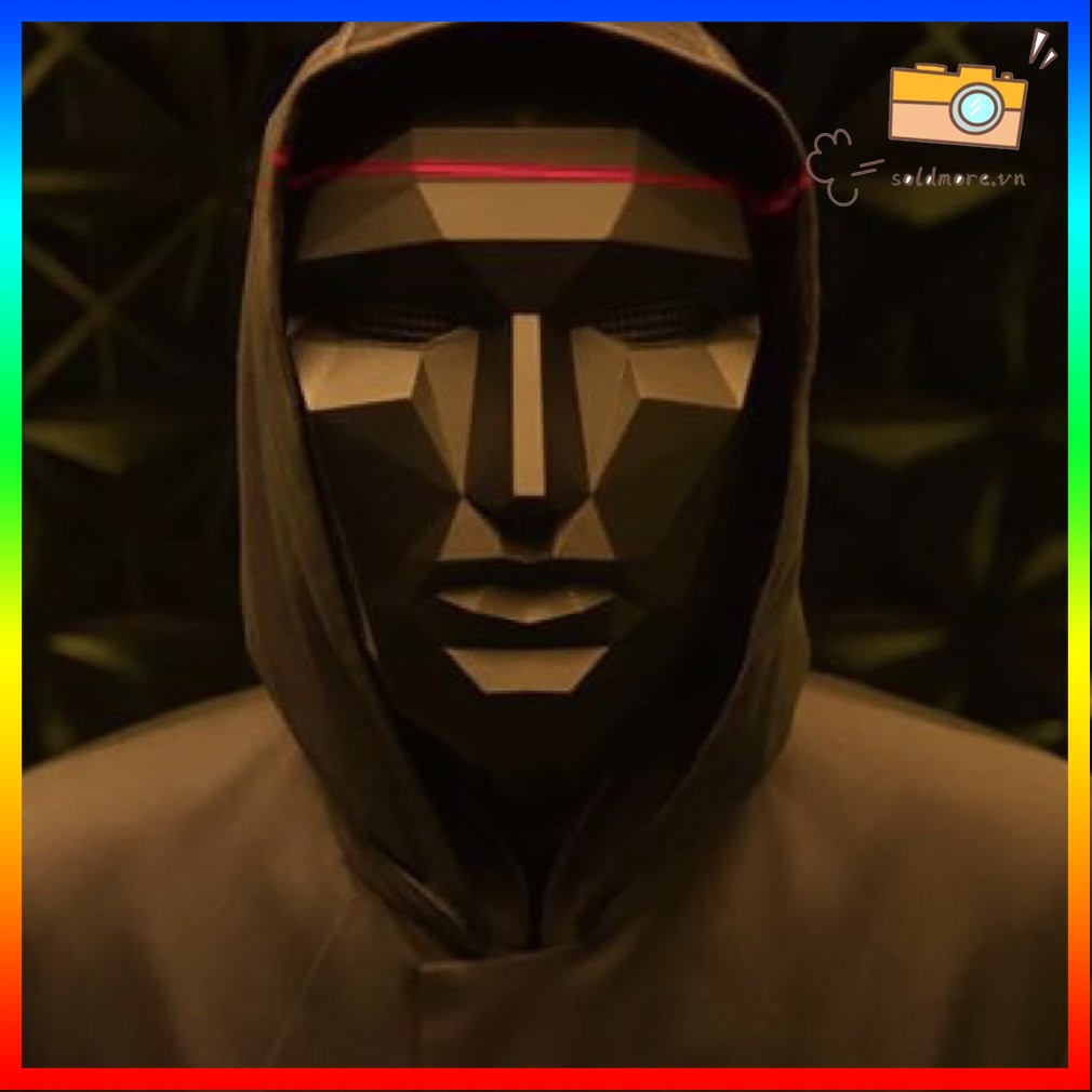 Mặt nạ cosplay Squid Game đồ lưu niệm ngôi sao sản phẩm nổi tiếng tv show Hàn Quốc đạo cụ halloween