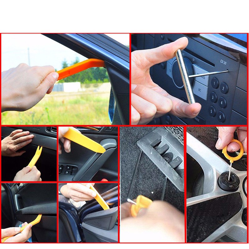 Bộ 12 Dụng Cụ Tháo Gỡ Nội Thất Xe Hơi Chuyên Nghiệp Chất Lượng Cao