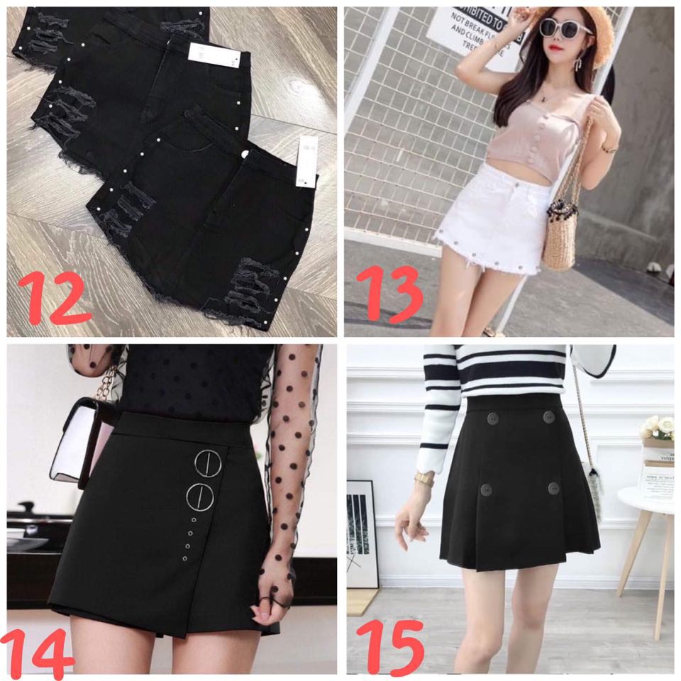 NhóM combo những chiếc QUẦN GIẢ VÁY dáng ngắn vừa rẻ vừa xịn sò, sang chảnh aoquangiasi.com | BigBuy360 - bigbuy360.vn