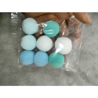 bom bom 3cm ( pom pom )bông len mịn