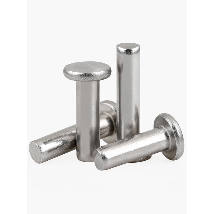 Đinh Tán Đầu Dẹt Bằng Inox 304 M2M2.5M3M4M5M6 GB109 Chuyên Dụng