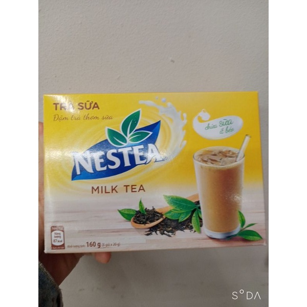 Trà Sữa NESTEA Milk Tea 160g (8 Gói x 20g)