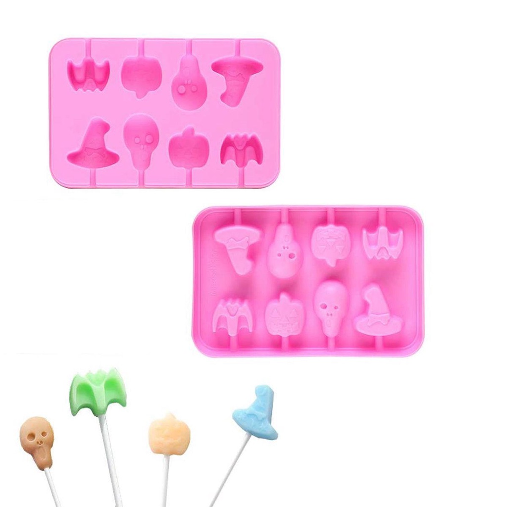 Khuôn Silicone Làm Bánh Kẹo Hình Ma Quỷ DIY