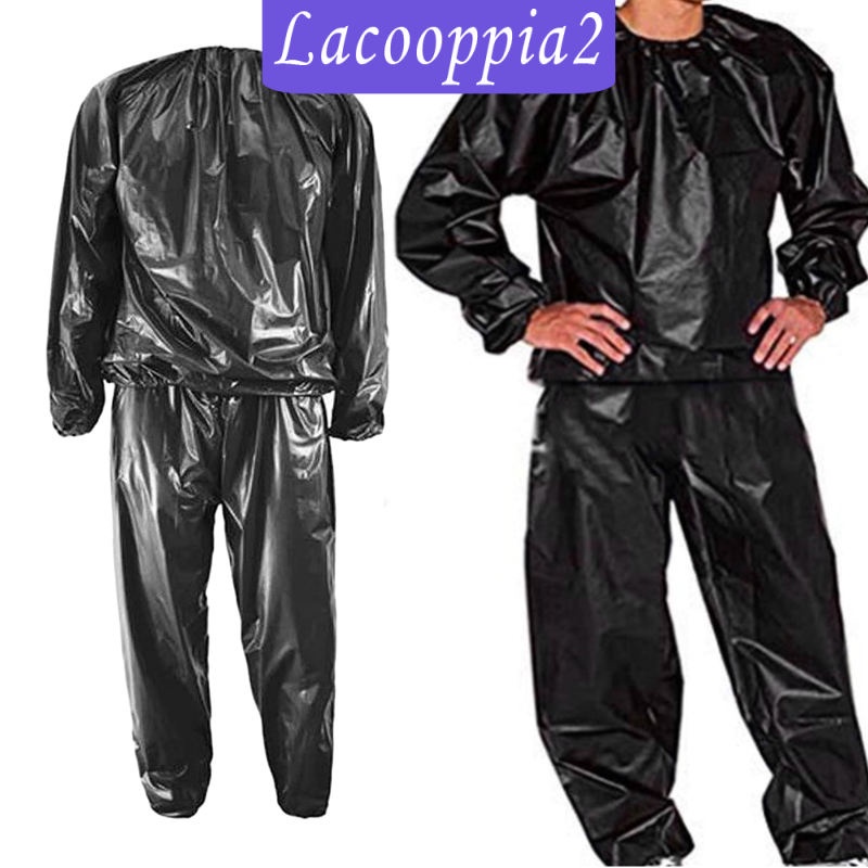 Fitness Sauna Suit Exercise Gym Home Sweat Suit Hoodie Pants | WebRaoVat - webraovat.net.vn