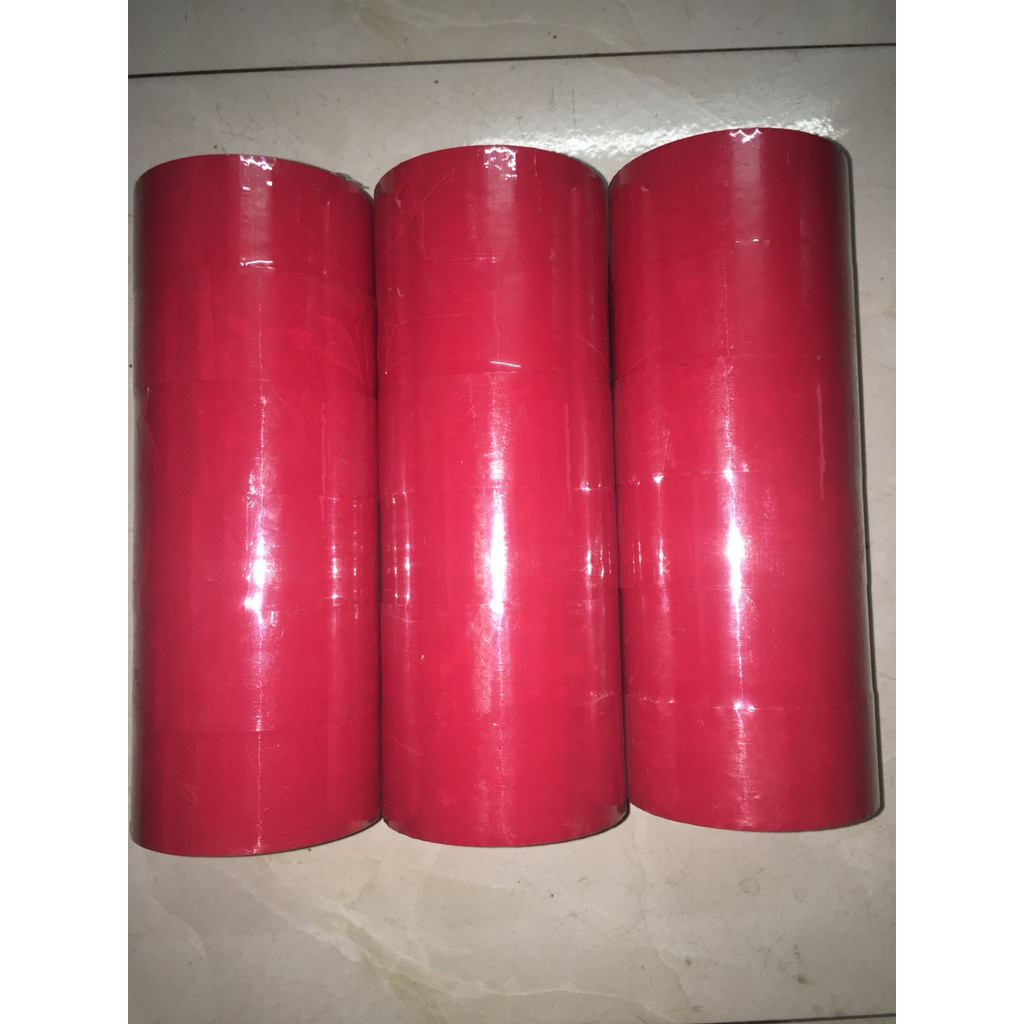 Băng dính màu đỏ ( F21 đã duyệt )/ 6 cuộn