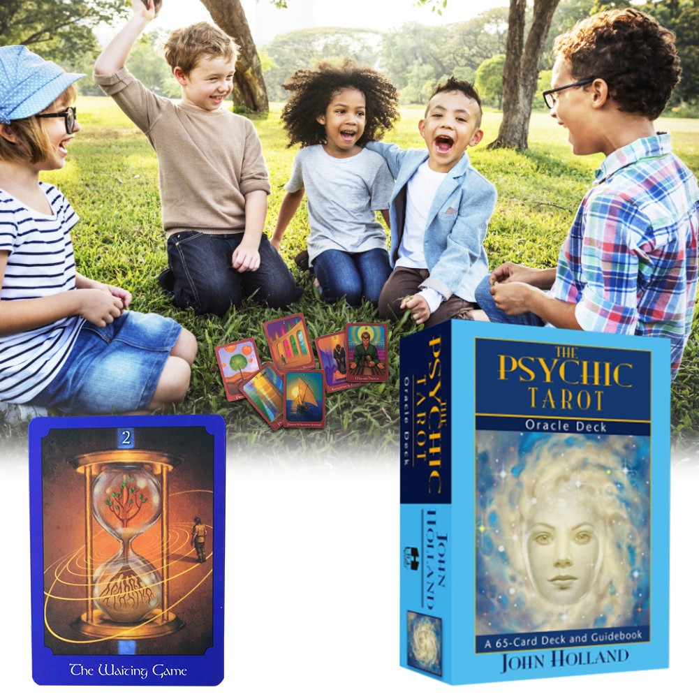 Bộ bài tarot mạ vàng dòng The Psychic độc đáo  bìa