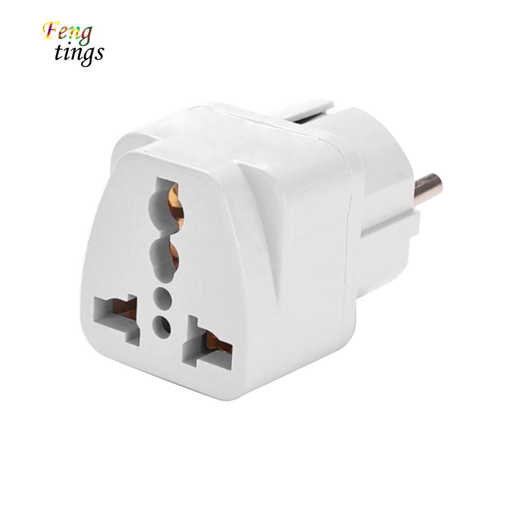 Phích cắm chuyển đổi chuẩn US EU UK sang EU tiện lợi du lịch