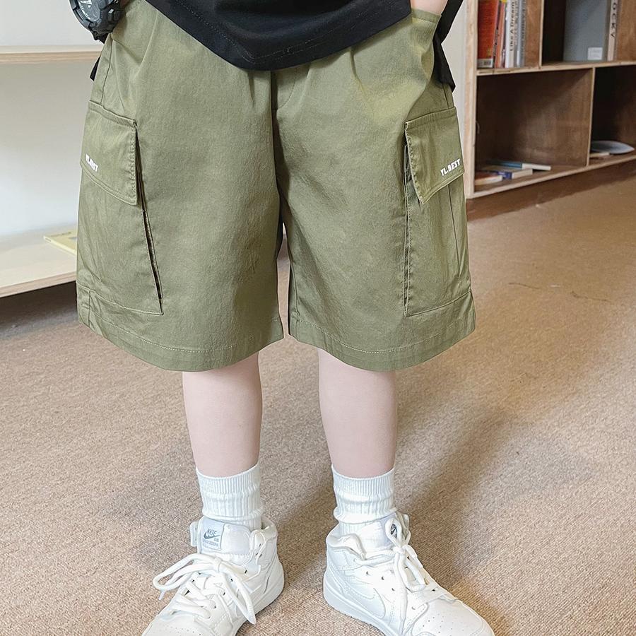 Quần Short Cotton Mỏng Phong Cách Mới 2022 Cho Bé Trai