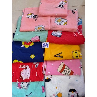 set vải lụa may đồ bé