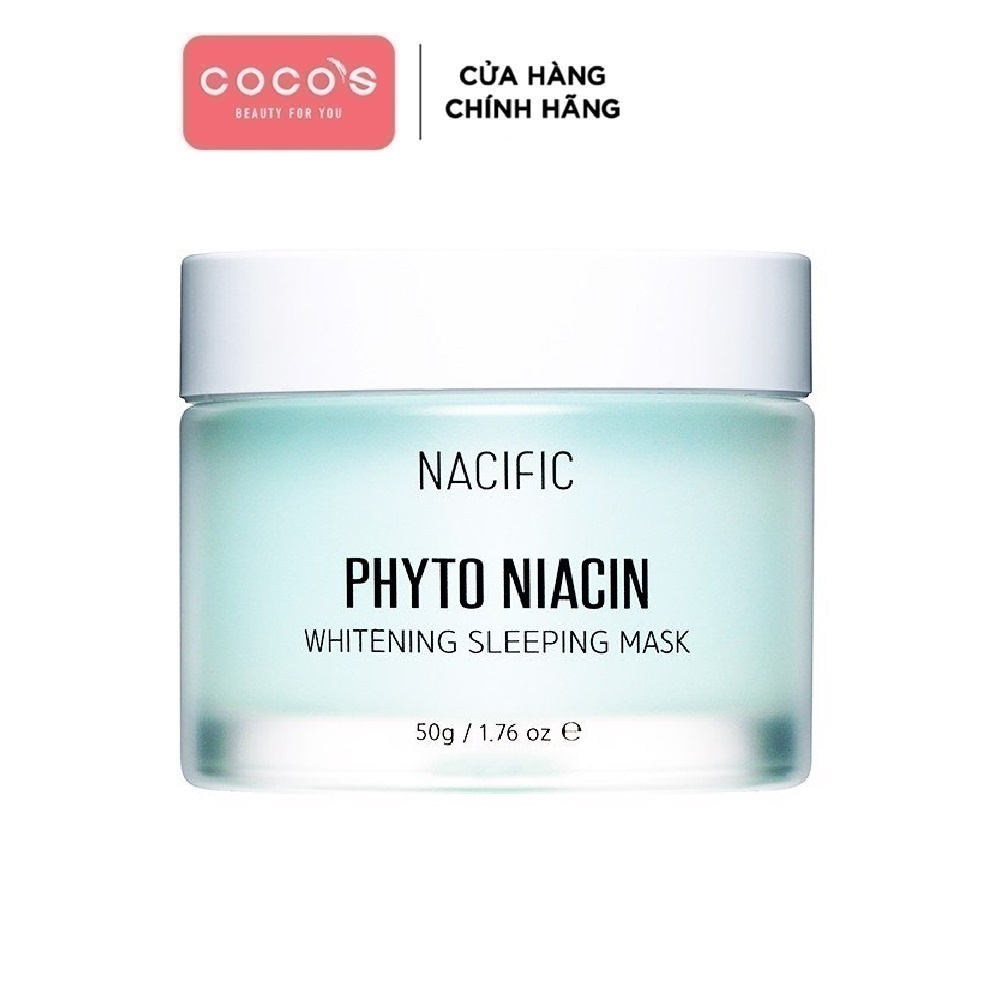 Mặt Nạ Ngủ Dưỡng Ẩm, Dưỡng Trắng NACIFIC Phyto Niacin Whitening Sleeping Mask 50g