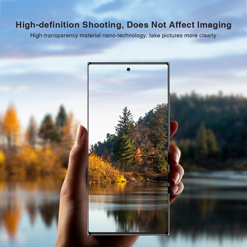 Phụ kiện bảo vệ camera TBTIC 9H bằng hợp kim nhôm cho Samsung Galaxy S22 Ultra