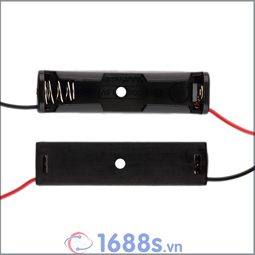 Đế Pin 18650 ra 2 dây nối tiếp - 1688s.vn