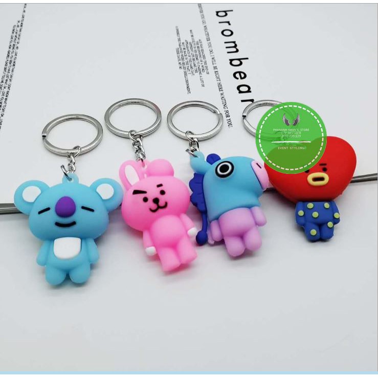 Móc Khóa Thần Tượng Chimmy,van,cooky,tata  kèm video