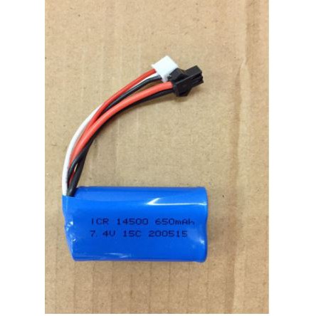 Pin lion dung lượng cao 7,4v 1200mah chuyên dụng cho RC đồ chơi mô hình xe ô tô điều khiển từ xa WPL D12