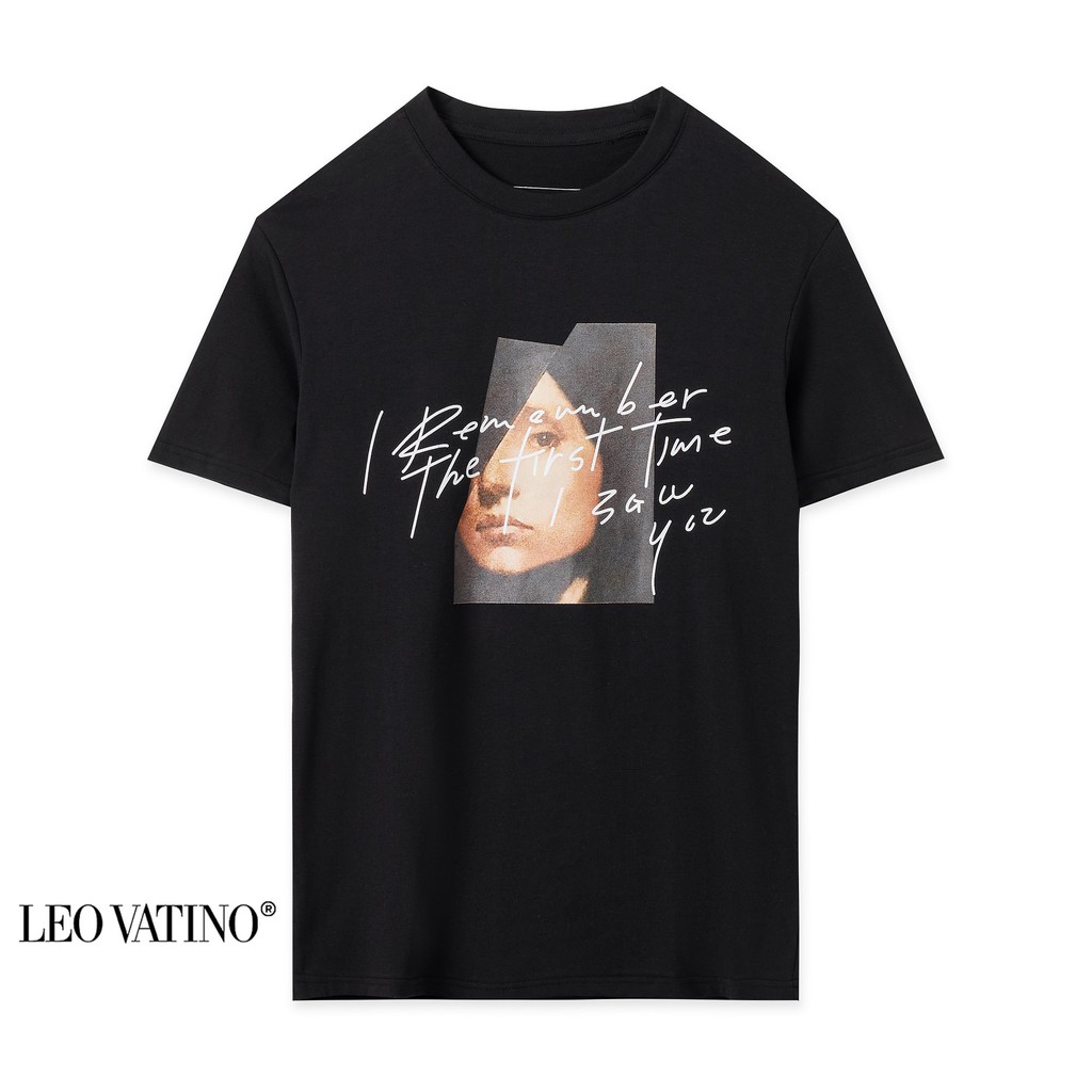 Áo thun nam cổ tròn GRAPHIC in cao cấp vải Cotton xuất xịn,chuẩn form,trẻ trung, năng động APGP07 - Leo Vatino | BigBuy360 - bigbuy360.vn