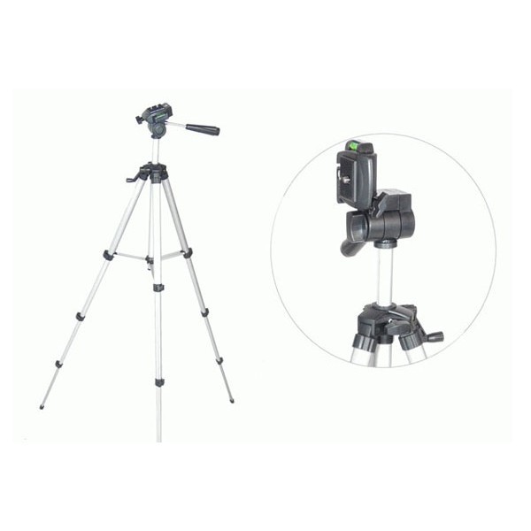 Tripod 3 chân giá đỡ điện thoại và máy ảnh quay phim chụp hình với chất liệu nhôm cực nhẹ