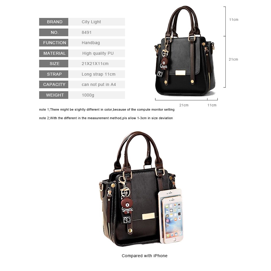 Túi xách đeo vai nữ lớn đa năng phong cách người đưa thư