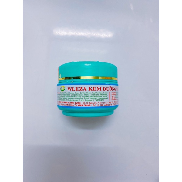 kem WLEZA màu xanh lẻ hộp 18gram