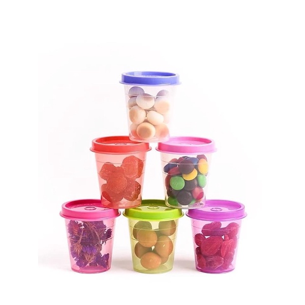 SẴN SET 10 HỘP MIDGET TUPPERWARE 60ML