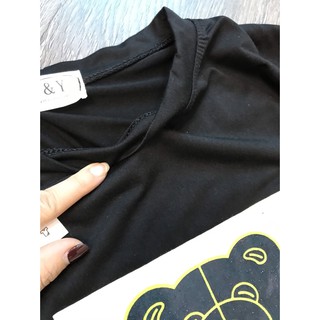 Áo thun hoạ tiết gấu Lanvin