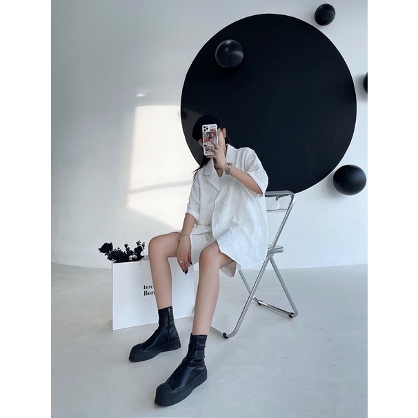 Áo sơ mi cách điệu ulzzang