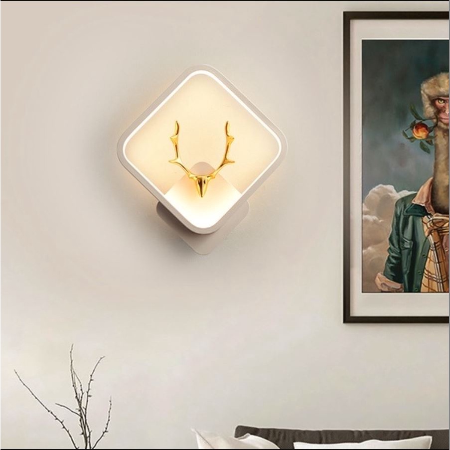 Đèn tường, đèn cầu thang 3 chế độ sáng MS Lighting trang trí nội thất, phòng ngủ, cầu thang sang trọng