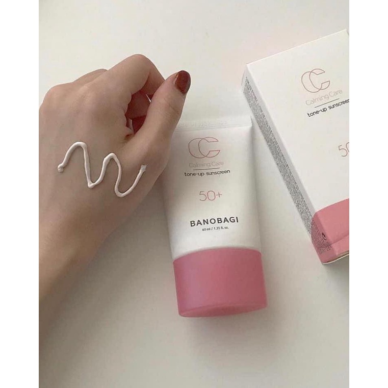 Kem Chống Nắng Calming Care Tone Up Sun Cream Banobagi