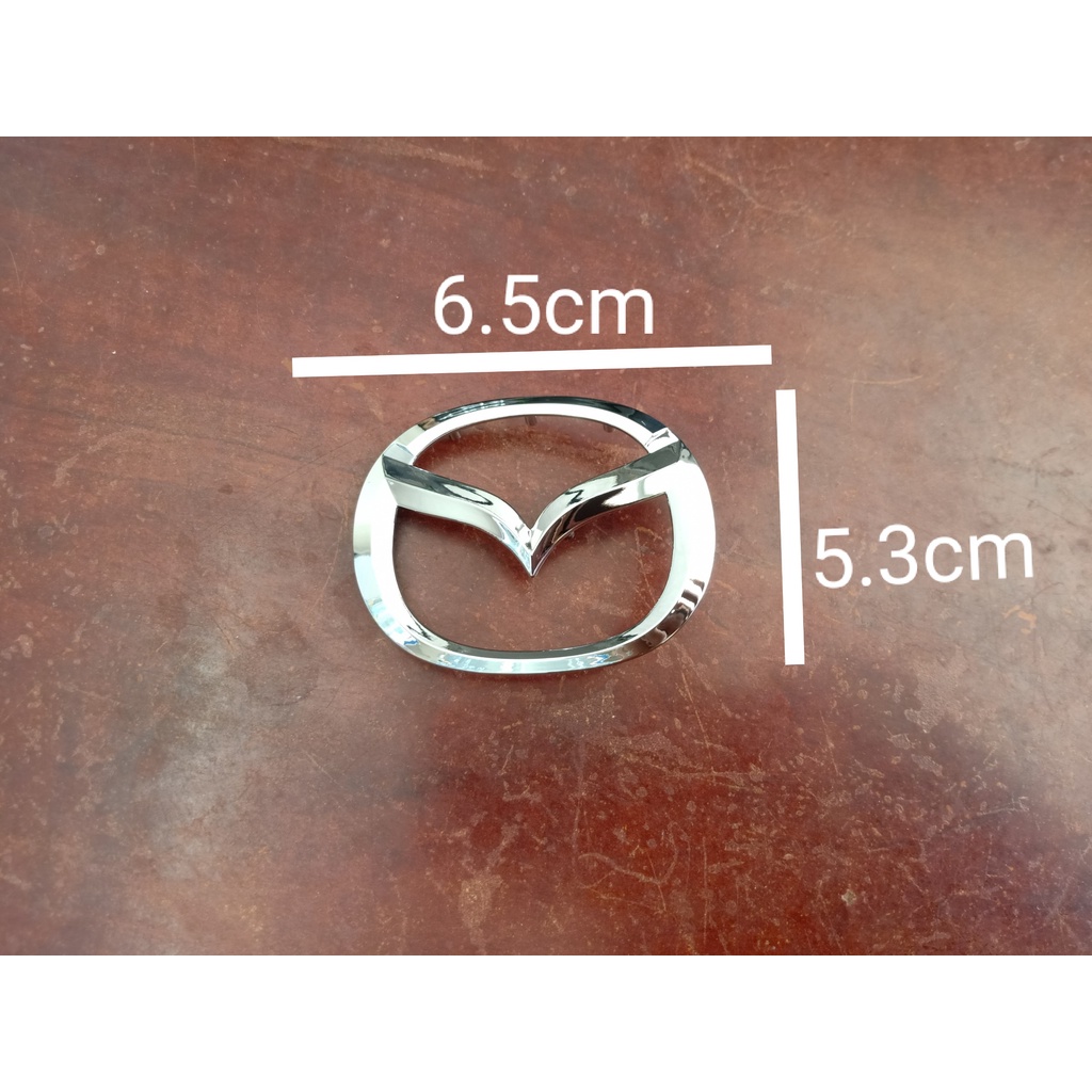 Logo MAZDA gắn vô lăng dùng Cho oto.