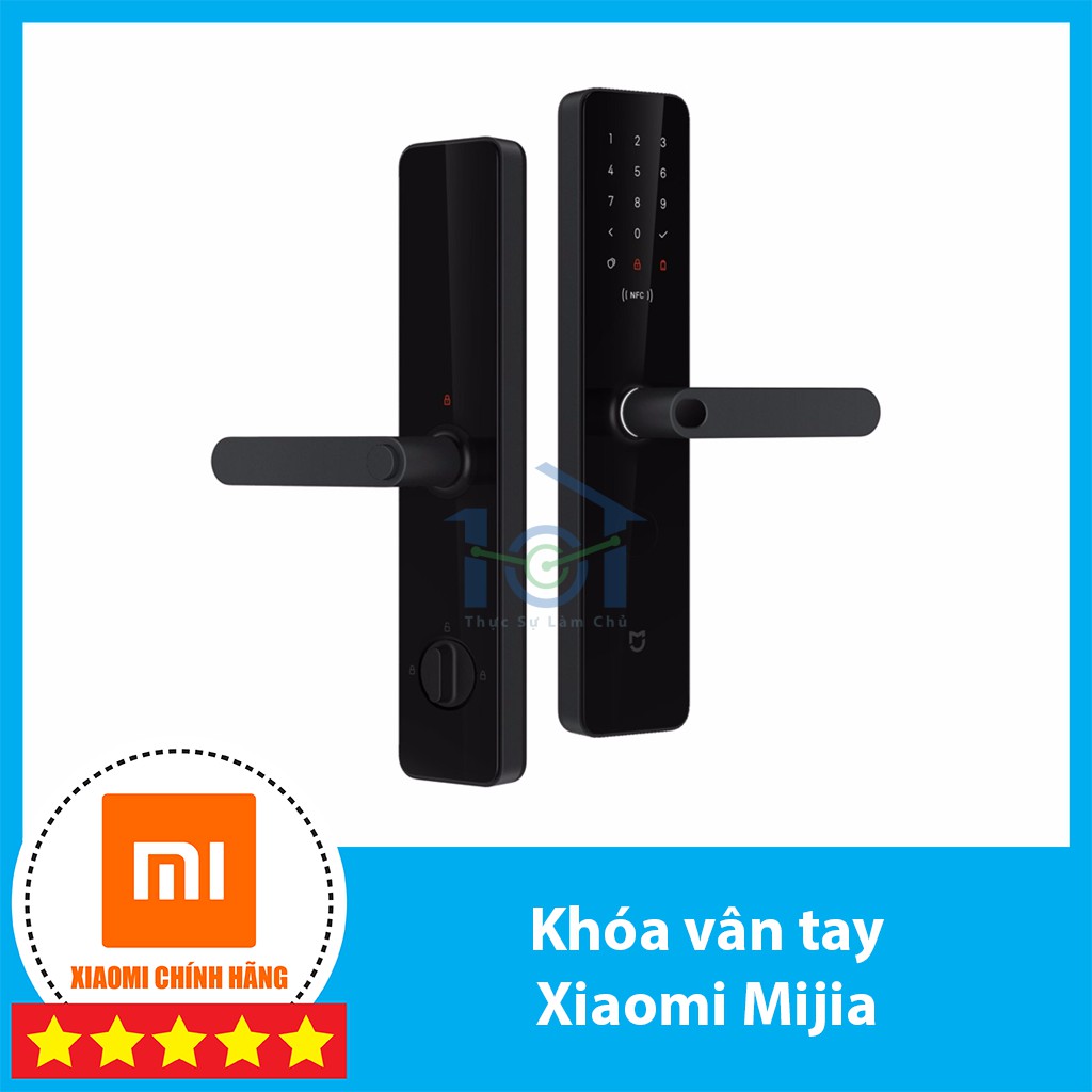 [Lắp đặt HN] Khóa thông minh Xiaomi Mijia Door Lock/Lock E /Lock Pro- mở qua vân tay, mật khẩu, chìa cơ, app điện thoại.