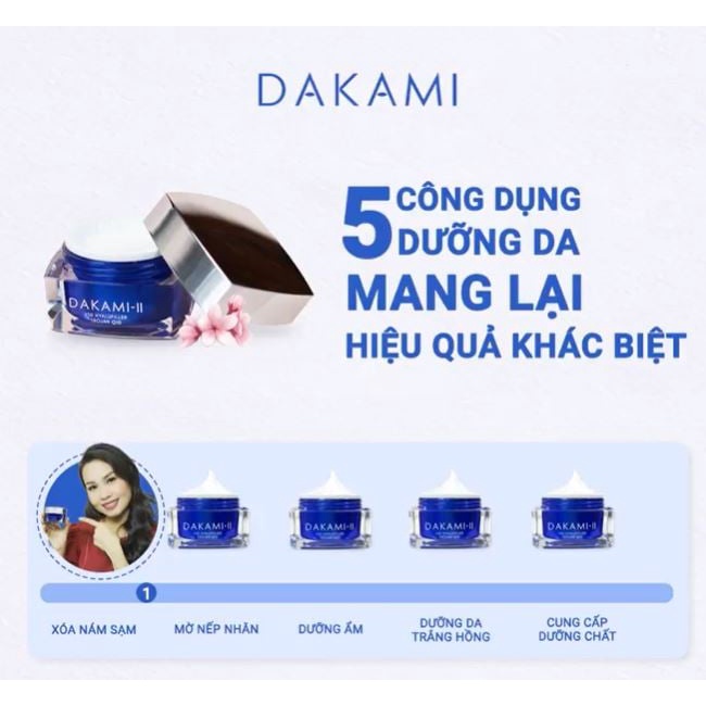 Kem Dakami  Chống Lão Hóa, Xóa Mờ Nếp Nhăn 30gr