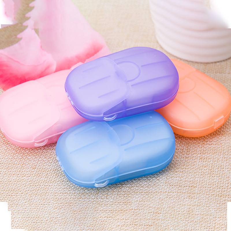 Set 20 xà phòng rửa tay có kích thước mang tay