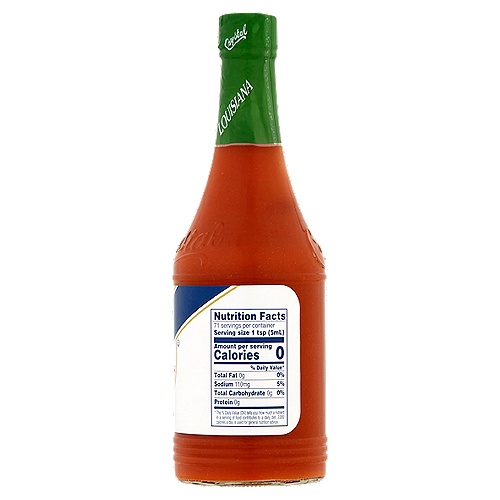 TƯƠNG ỚT SẢN XUẤT TẠI MỸ Louisiana Crystal Pure Hot Sauce, Product of U.S.A, Low Fat - Sodium - Calories, 355ml (12 oz)