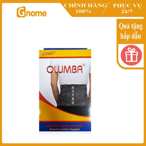 Đai lưng hỗ trợ cột sống , thoát vị đĩa đệm Orbe Olumba [ Hàng cao cấp ]