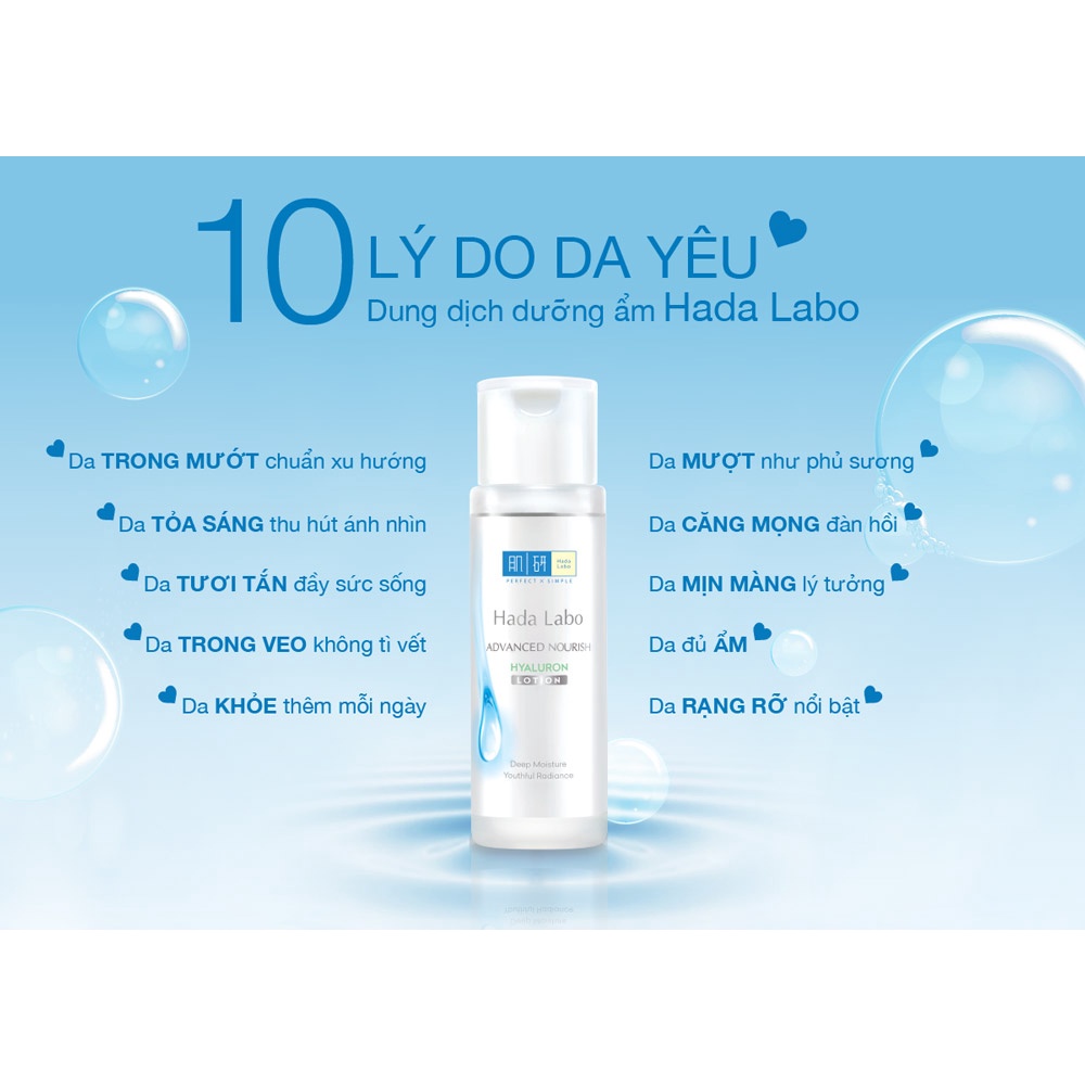 Dung Dịch Hada Labo Dưỡng Ẩm Dành Cho Da Dầu 100ml/170ml