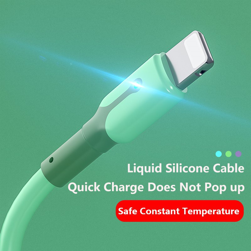 Dây cáp sạc nhanh 5A có đèn LED cho ip