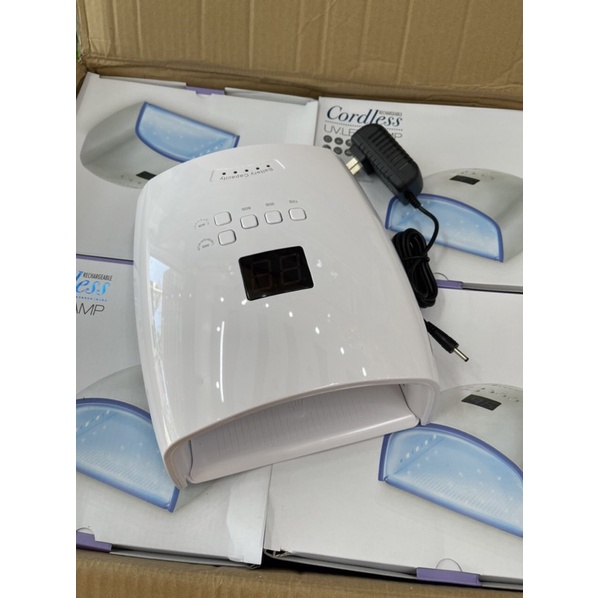 máy hơ tích điện CORDLESS, máy hơ gel 48w