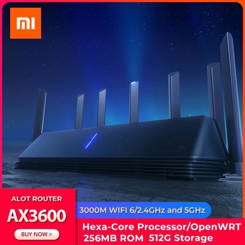 Xiaomi AX3600 Router Modem Mesh WIFI AIoT - Bảo hành 1 năm- Mới 100% Nguyên seal | BigBuy360 - bigbuy360.vn