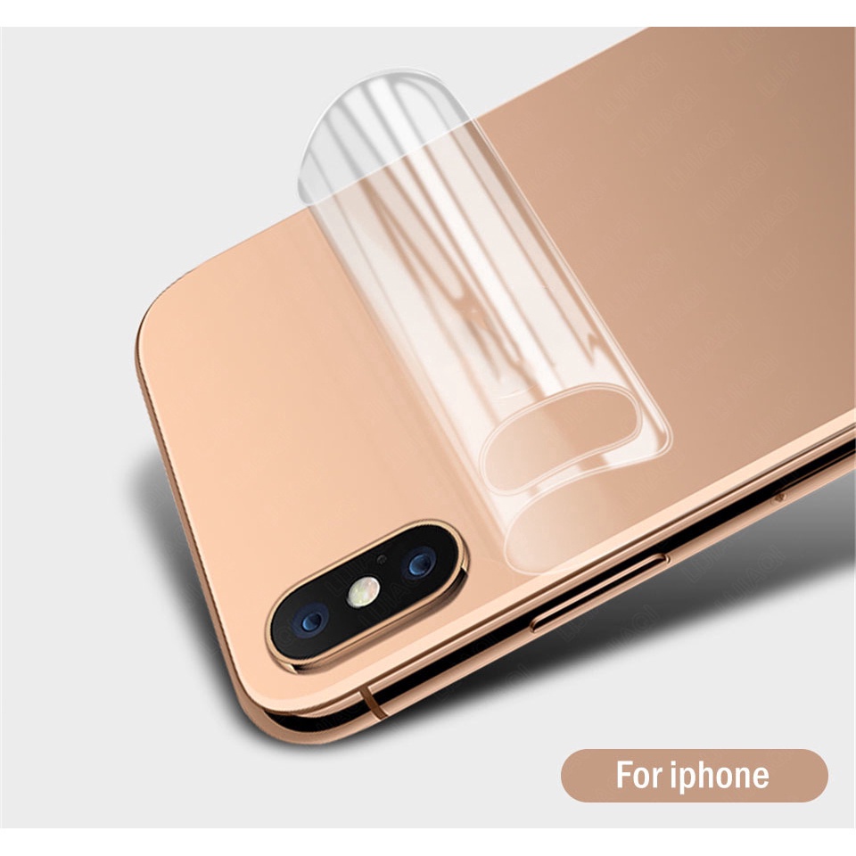 Phim Dán Bảo Vệ Mặt Sau Chống Trầy Xước Cho iPhone 6 6s 7 8 14 Plus SE X XS XR 11 12 13 14 Pro Max Mini