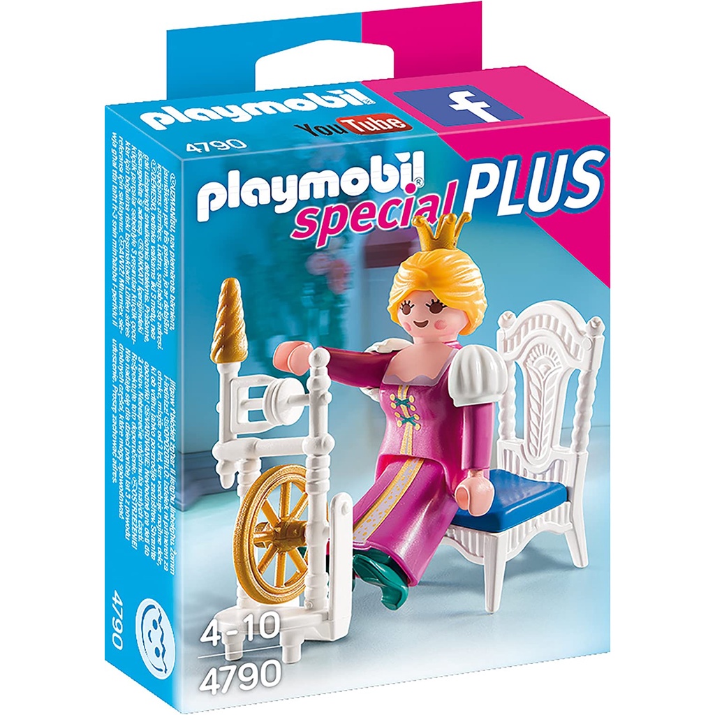 Đồ chơi mô hình Playmobil Princess with Weaving Wheel - thương hiệu đến từ Đức