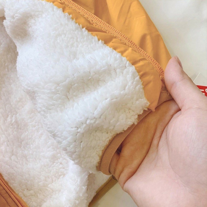 Áo gió Vân Gạo lót lông