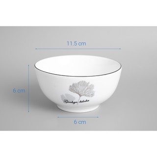 Chén cơm sứ 11.5 cm DelitesML014 GOG748