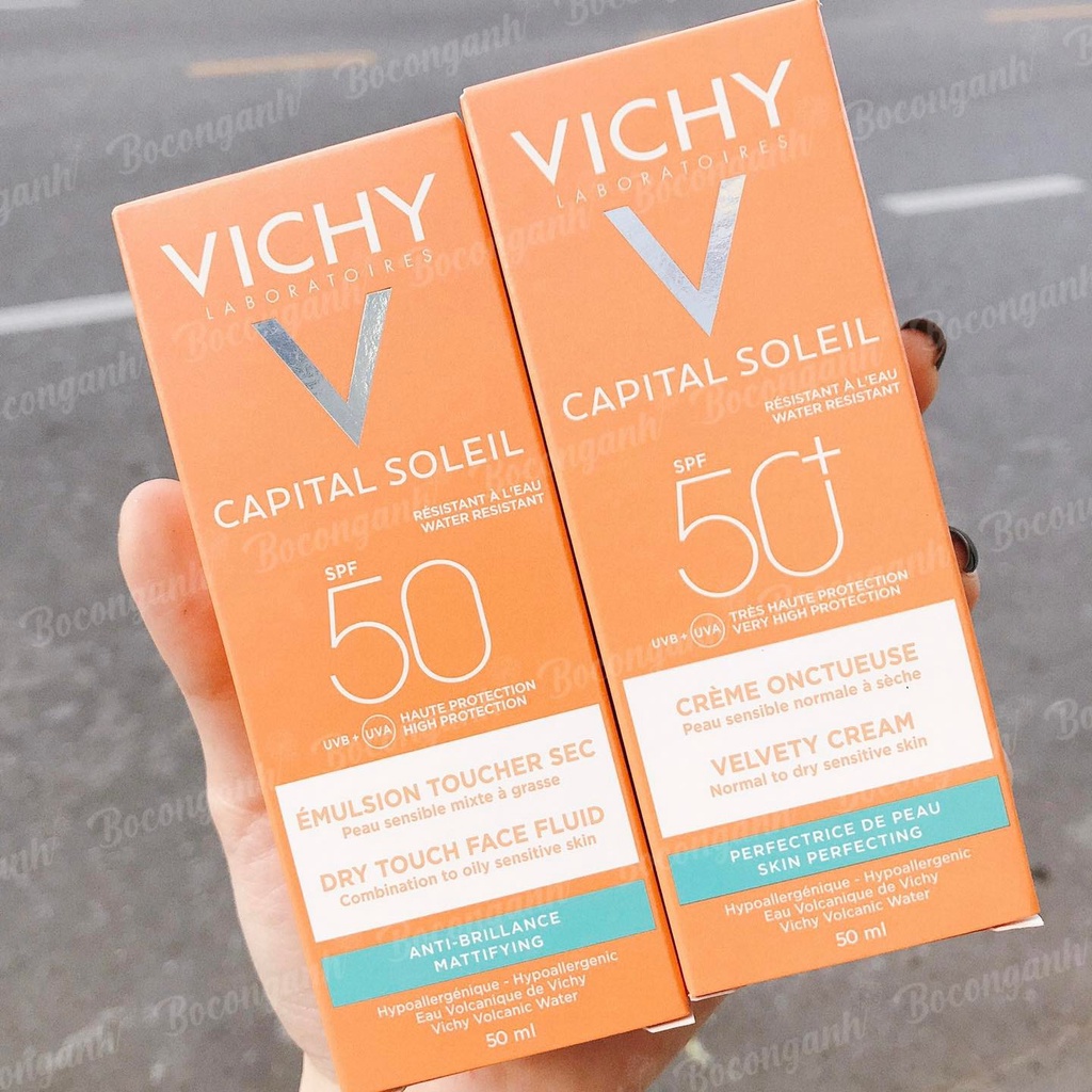 KEM CHỐNG NẮNG VICHY IDEAL SOLEIL MẪU MỚI 50ML