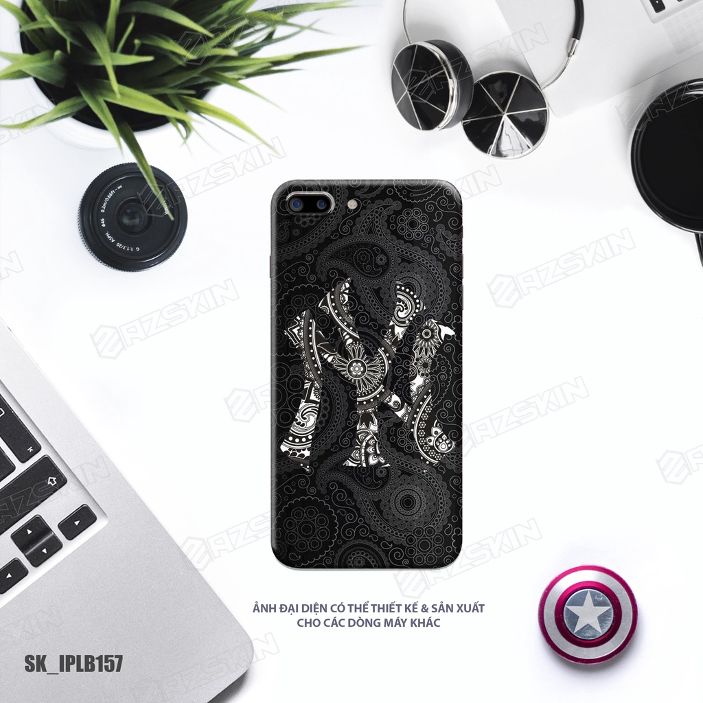 Miếng Dán Skin Full Lưng Viền IPhone Hình Họa Tiết NY |SK_IPLB157| Film 3M Nhập Khẩu, Cắt Khuôn Sẵn, Chống Nước, Bền Màu