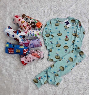 Bộ cotton bozip bé trai