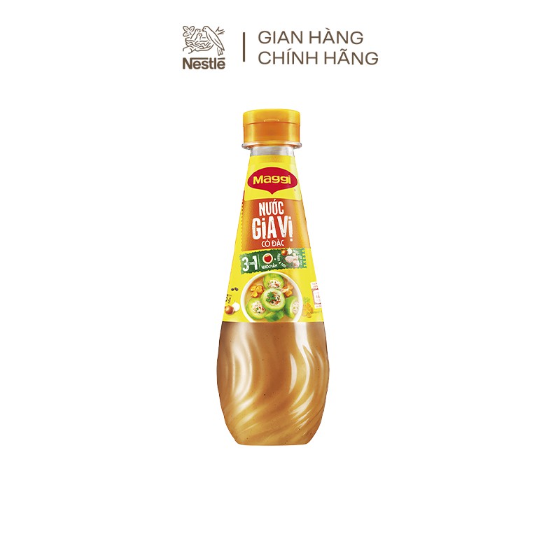 [Tặng 1 thố thủy tinh 1.8L] Combo 3 Maggi: 1 chai nước tương đậu nành đậm đặc 700ml + 2 chai nước gia vị cô đặc 350g