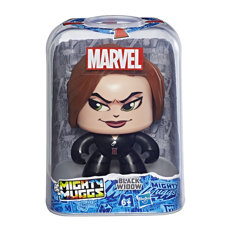 [Mã LIFEMKD3 giảm 100K đơn 499K] Đồ Chơi Mô hình Hasbro Mighty Muggs MVL - Black Widow E2167/E2122