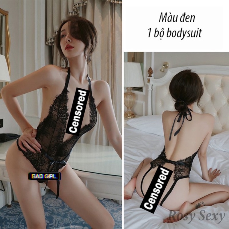 Bodysuit chất liệu ren quyến rũ dành cho các nàng LG10K09