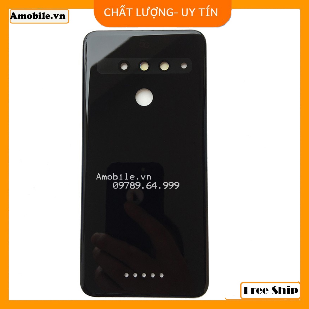Nắp Lưng Điện Thoại Bằng Kính Thay Thế Chuyên Dụng Cho LG V50 ThinQ 5G LM-V500N V500/ kính lưng lg v50 tại amobile.vn