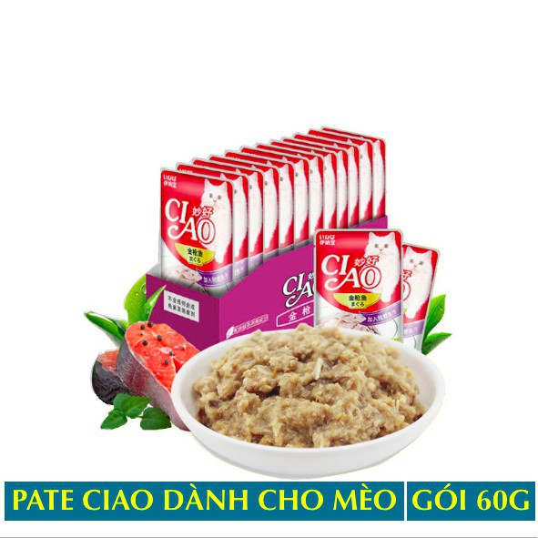 Pate mèo Ciao gói 60g